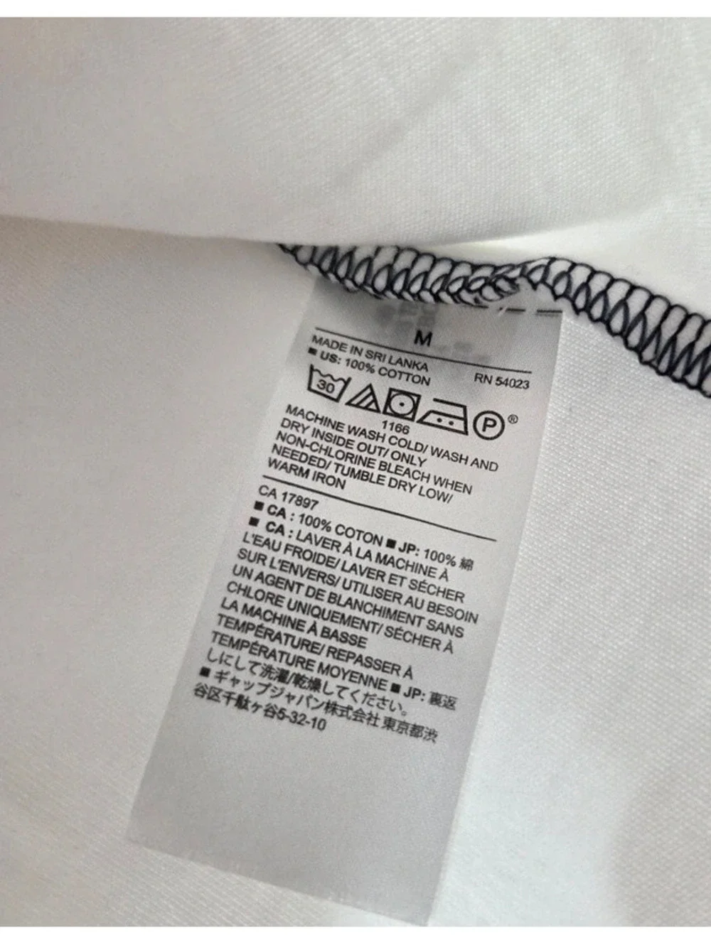 Banana Republic Mens Colorblock Crew Neck T-Shirt Navy White Cotton Size M #1564
